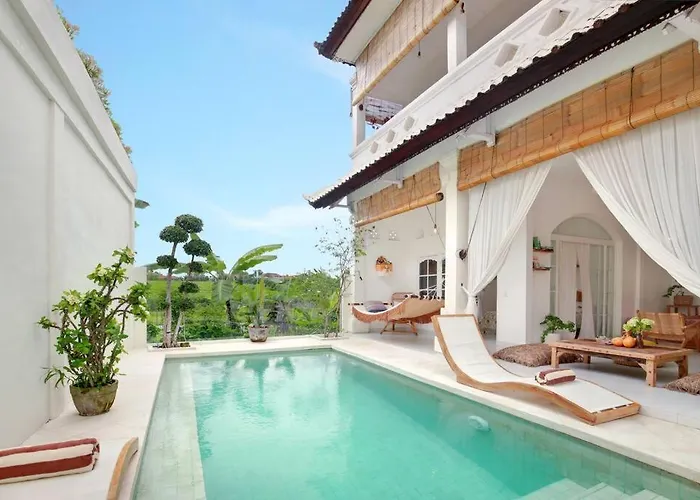 Tropical Private With Ricefield View, Short Drive To Villa