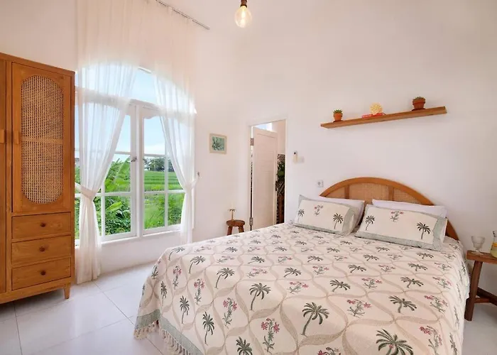 Tropical Private With Ricefield View, Short Drive To *